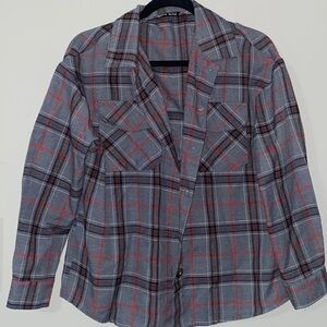 SHEIN Plaid shirt